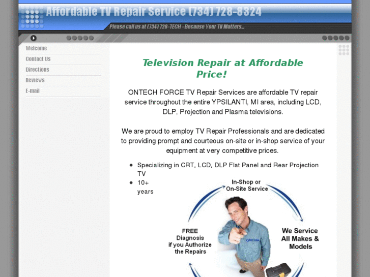 www.ypsilantitvrepair.com