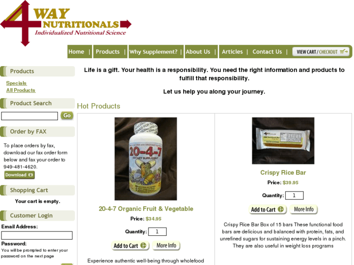 www.4waynutritionals.com