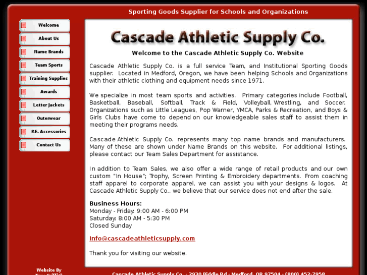 www.cascadeathletic.com