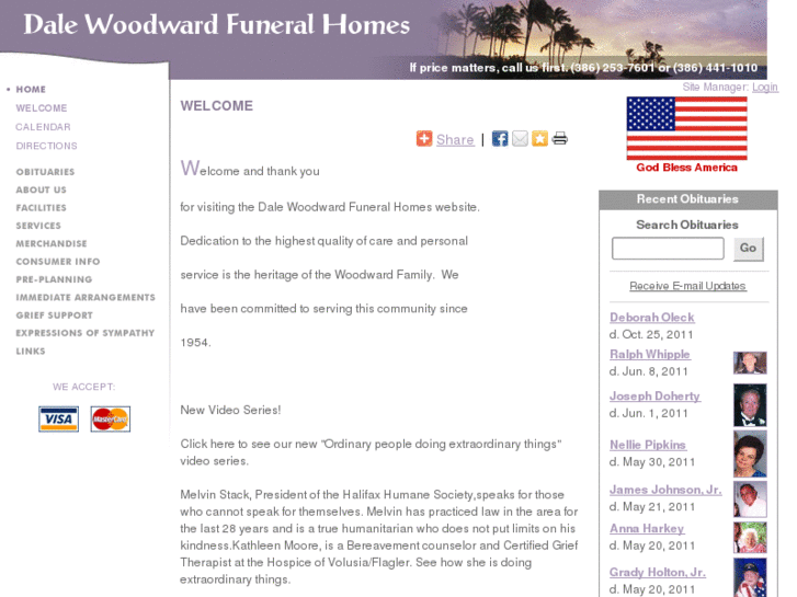 www.dalewoodwardfuneralhomes.com