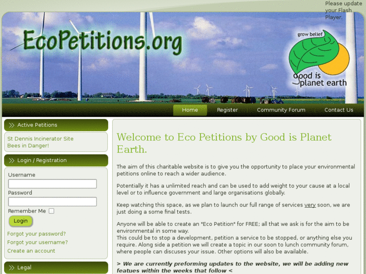 www.ecopetitions.org