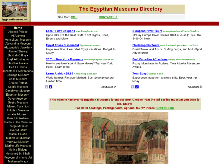 www.egyptianmuseums.net