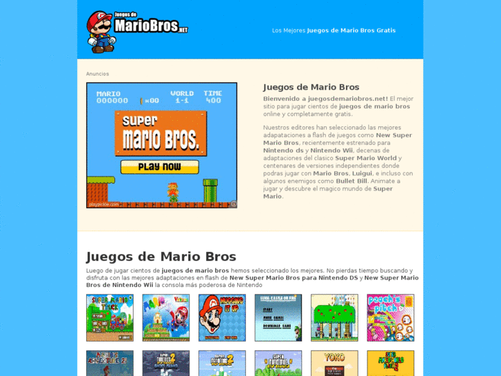 www.juegosdemariobros.net