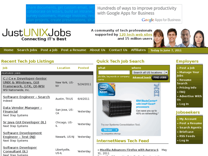 www.justunixjobs.com