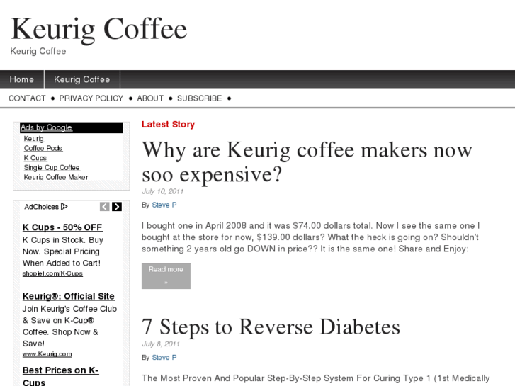 www.keurigcoffee.org