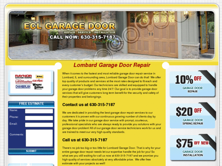 www.lombardgaragedoor.com