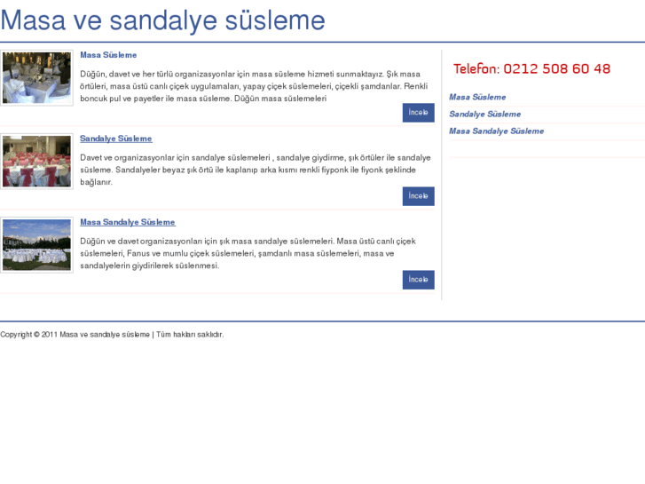 www.masavesandalyesusleme.com