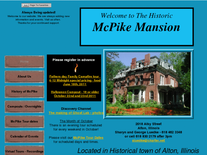 www.mcpikemansion.com