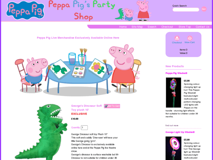 www.peppapiglivemerchandise.com