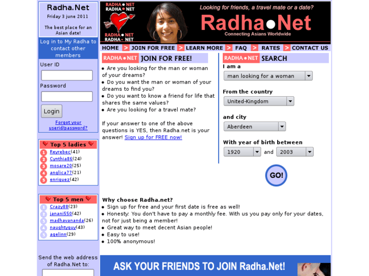 www.radha.net