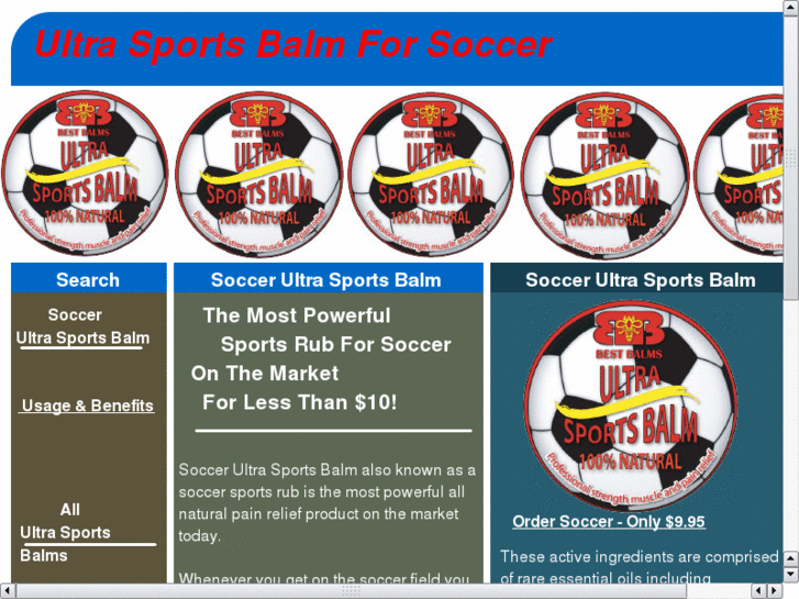 www.soccerultrasportsbalm.com