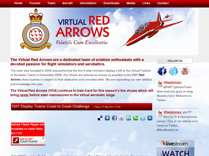 www.thevirtualredarrows.com