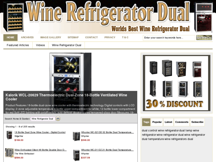 www.winerefrigeratordual.com