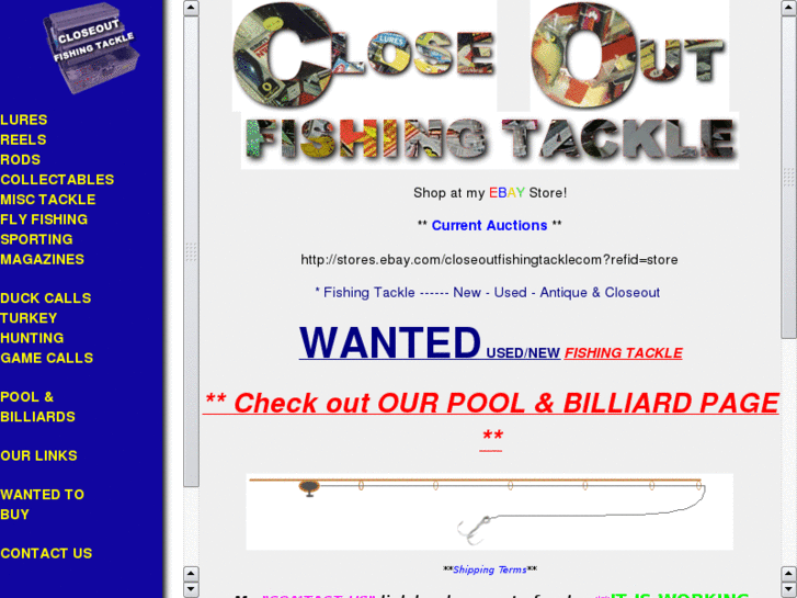 www.closeoutfishingtackle.com