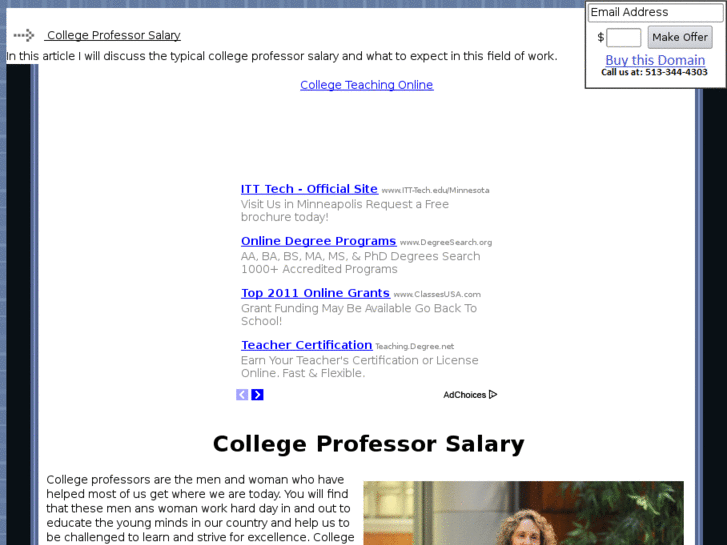 www.collegeprofessorsalary.com