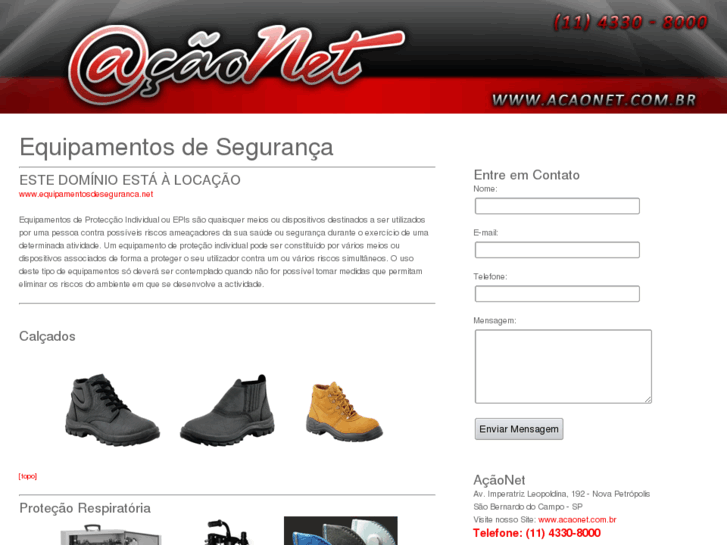 www.equipamentosdeseguranca.net