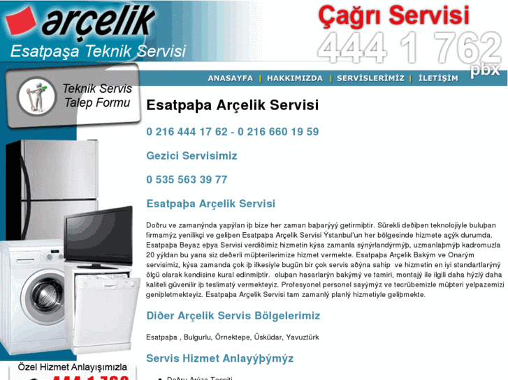 www.esatpasaarcelikservisi.com