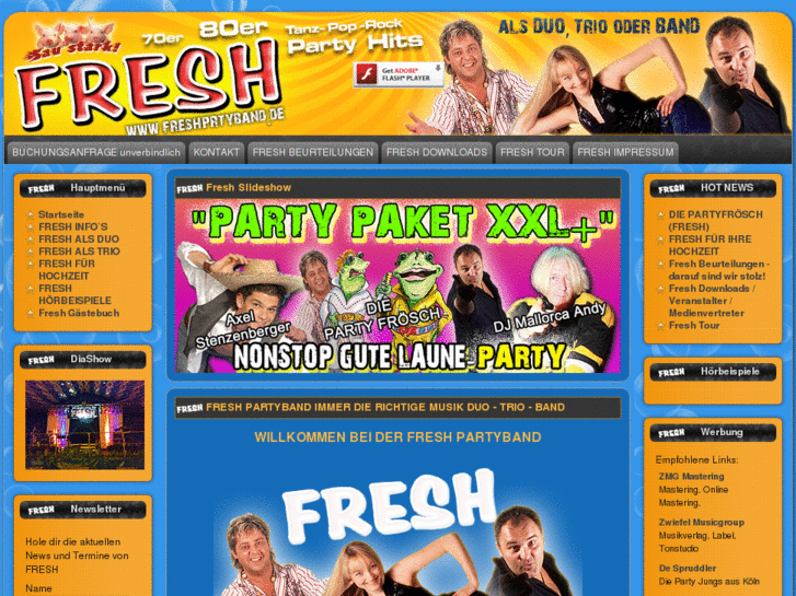 www.freshpartyband.com