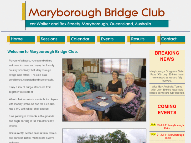 www.maryboroughbridgeclub.com