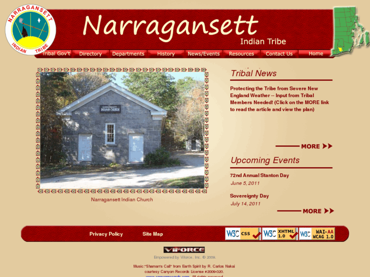 www.narragansett-tribe.com