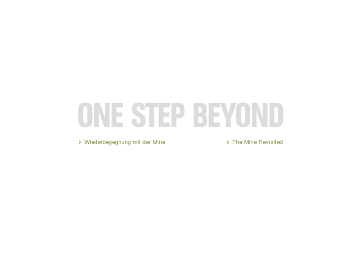 www.one-step-beyond.de