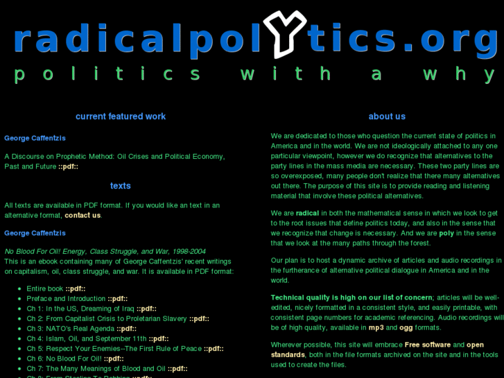 www.radicalpolytics.org