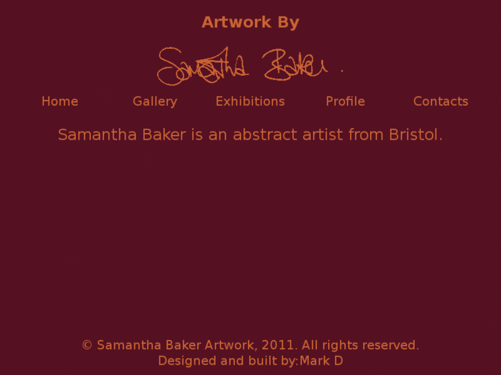 www.samanthabakerart.com