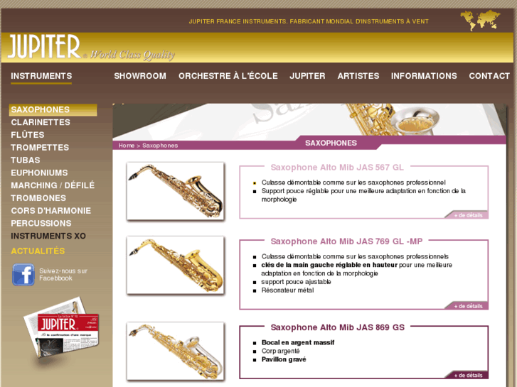 www.saxophone-jupiter.com