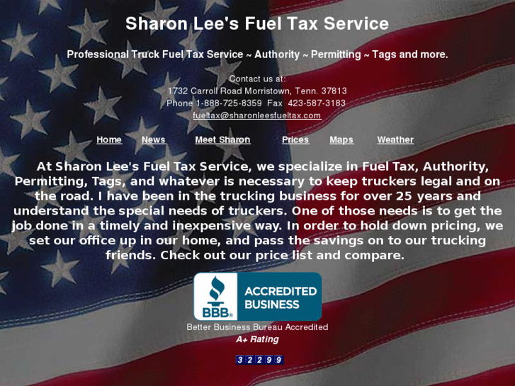 www.sharonleesfueltax.com