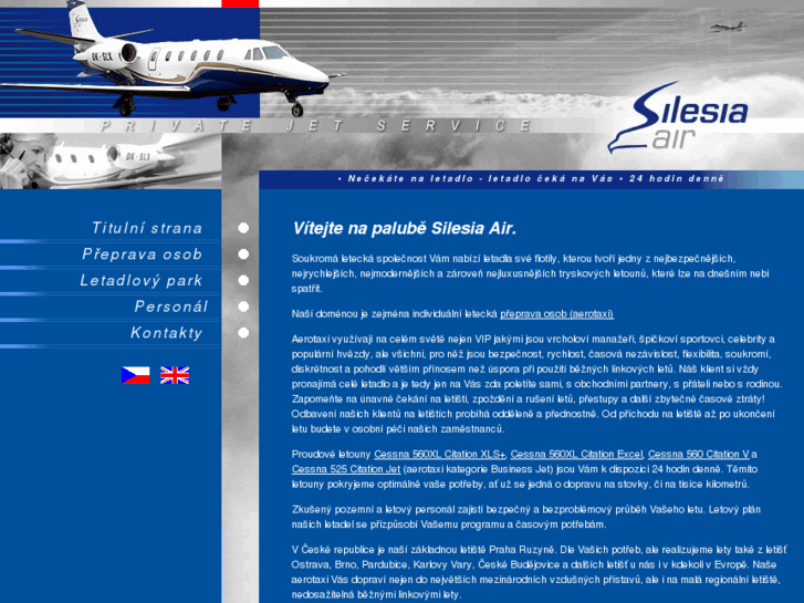 www.silesiaair.cz