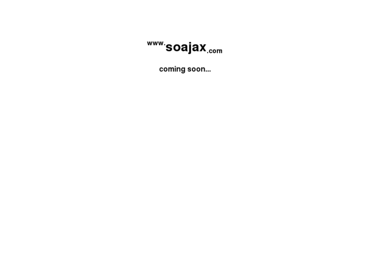 www.soajax.com