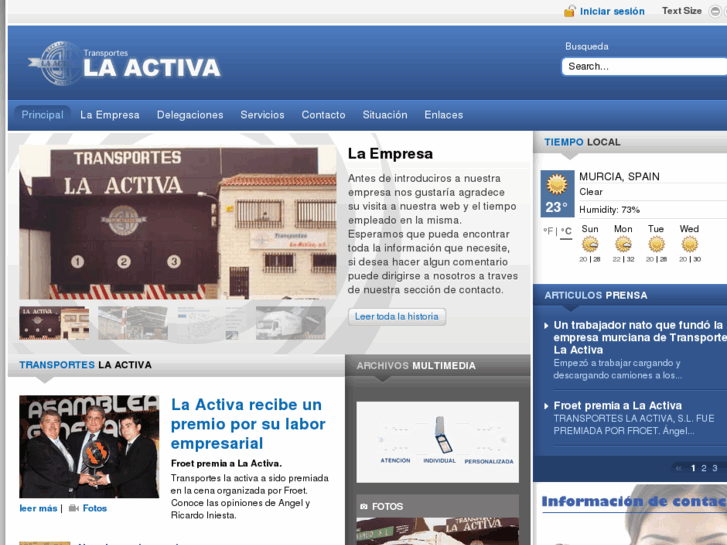 www.transporteslaactiva.com