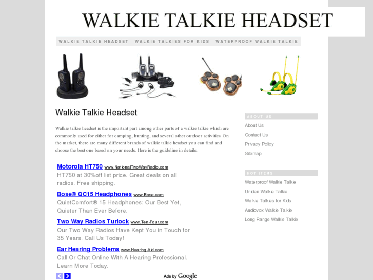 www.walkietalkieheadset.org