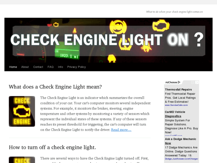 www.check-engine-light-on.net