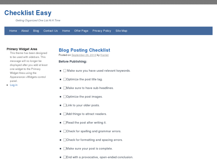 www.checklisteasy.com