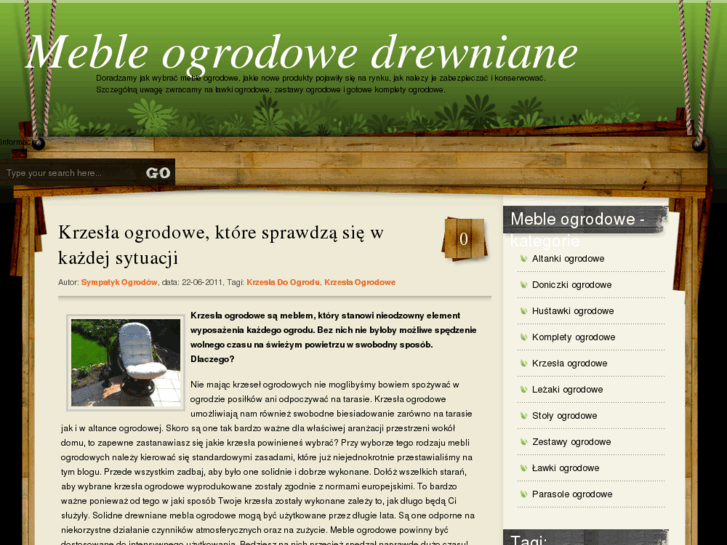 www.drewniane-meble-ogrodowe.pl