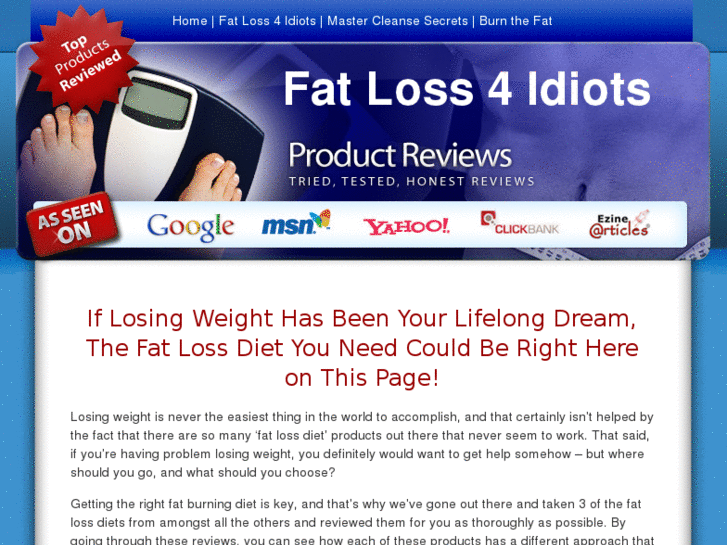 www.fat-loss-4-idiots.net