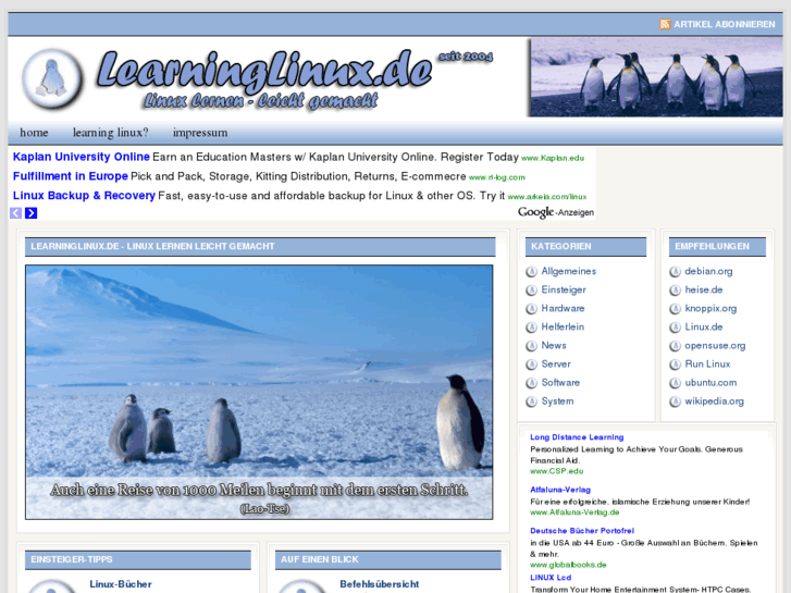 www.learninglinux.de