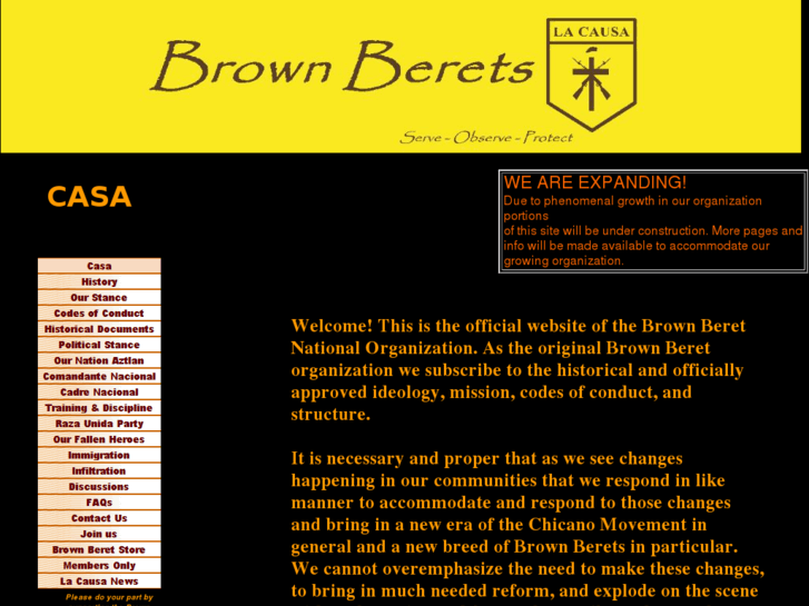 www.nationalbrownberets.com