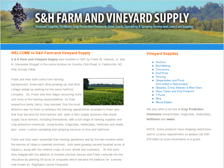 www.sandhfarmandvineyardsupply.com