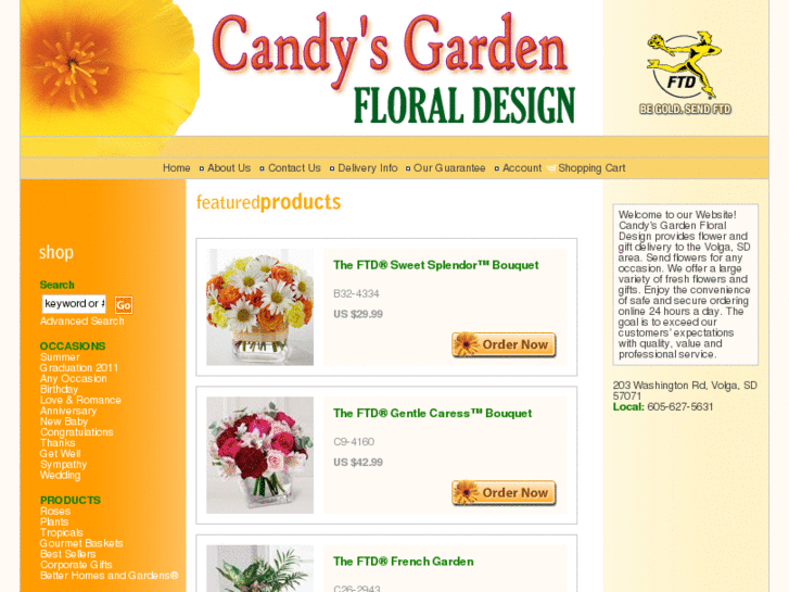 www.volgasdflorist.com