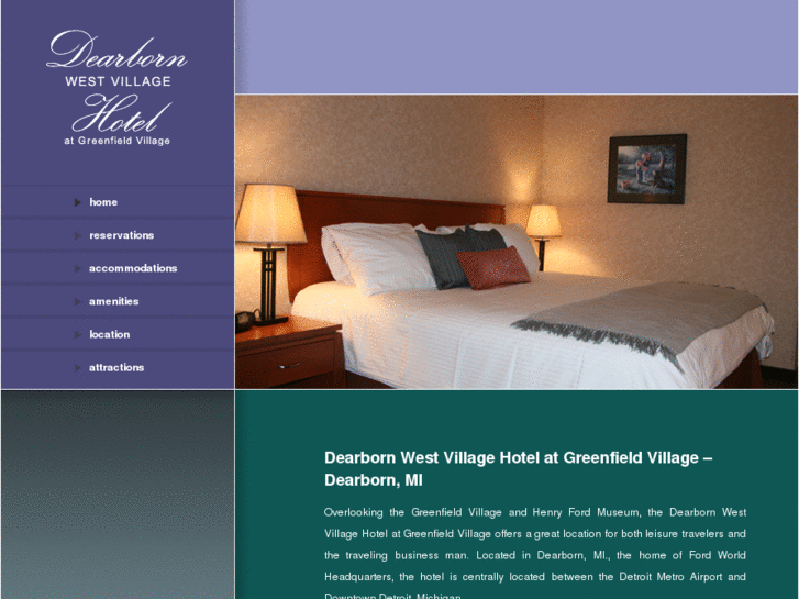 www.dearbornwestvillagehotel.com