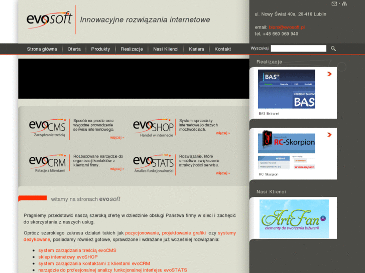 www.evosoft.pl