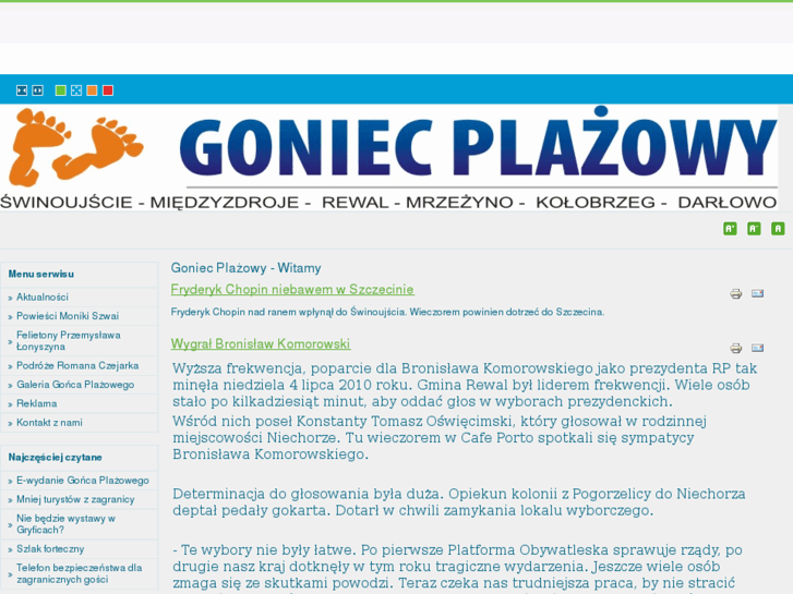 www.goniecplazowy.pl