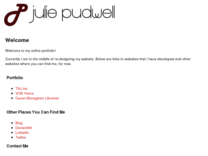 www.juliepudwell.com