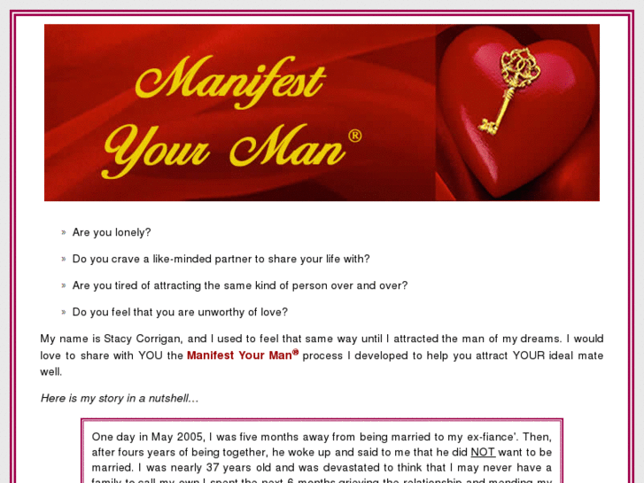 www.manifestyourman.net