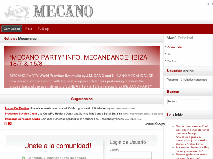 www.mecano.net