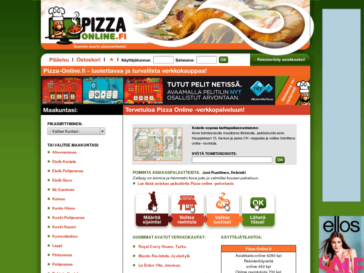 www.ovellepizzaa.fi