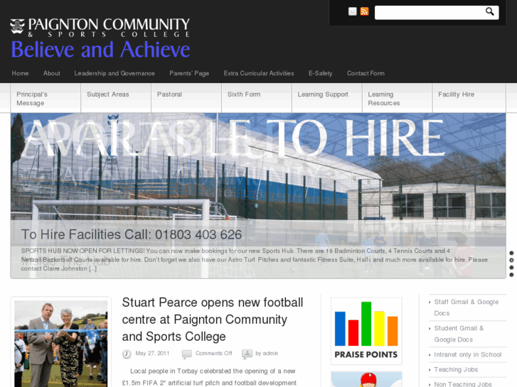 www.paigntoncommunitycollege.com