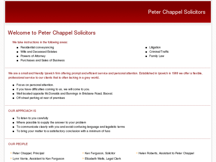 www.peterchappel.com.au